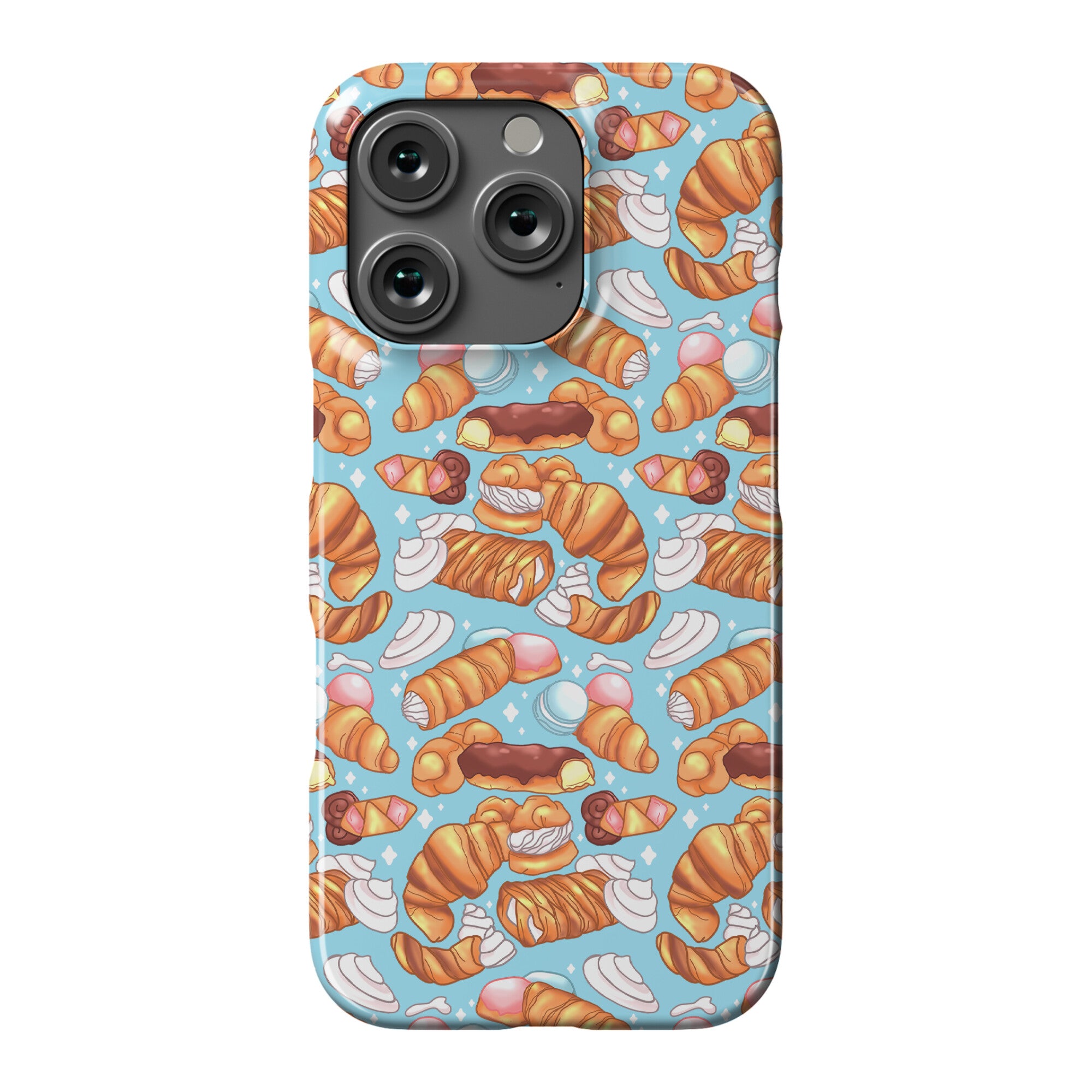 Penis Pastries Pattern Phone Case