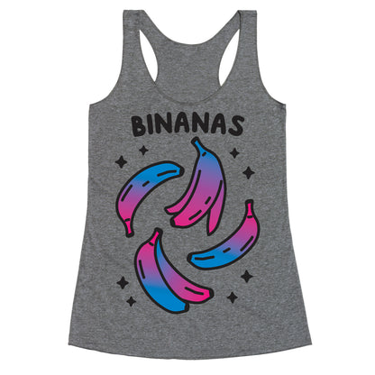 Binanas - Bisexual Bananas Racerback Tank