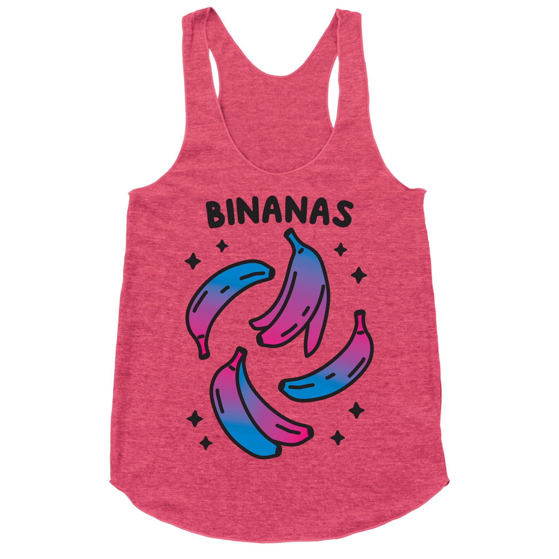 Binanas - Bisexual Bananas Racerback Tank