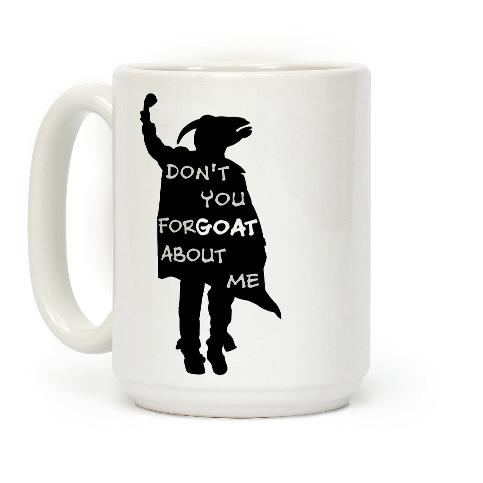 Don't You For-goat About Me Coffee Mug