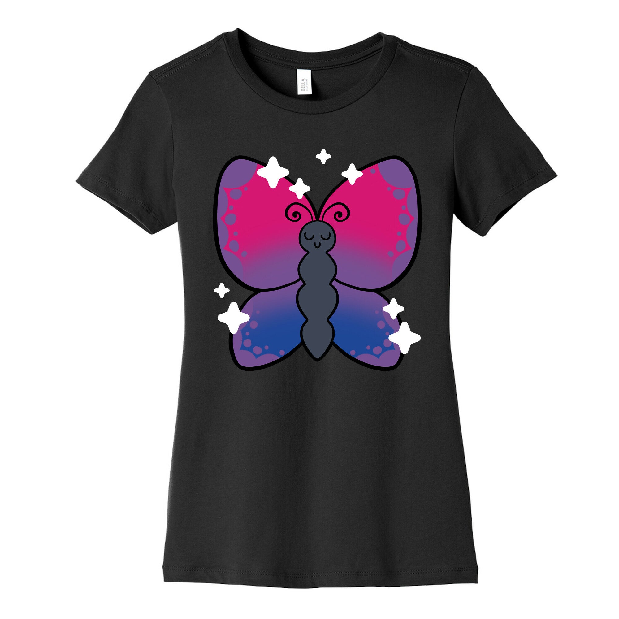 Bisexual Butterfly Women's Cotton Tee