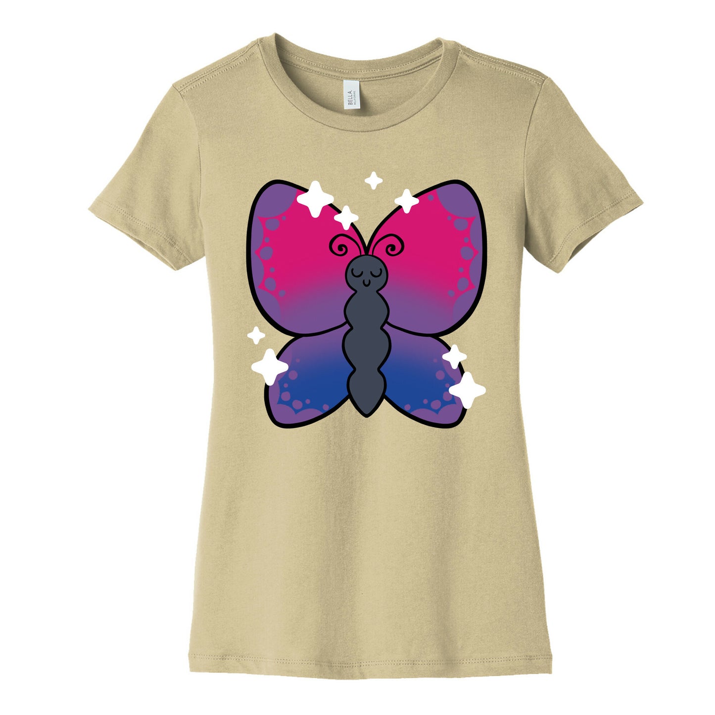 Bisexual Butterfly Women's Cotton Tee