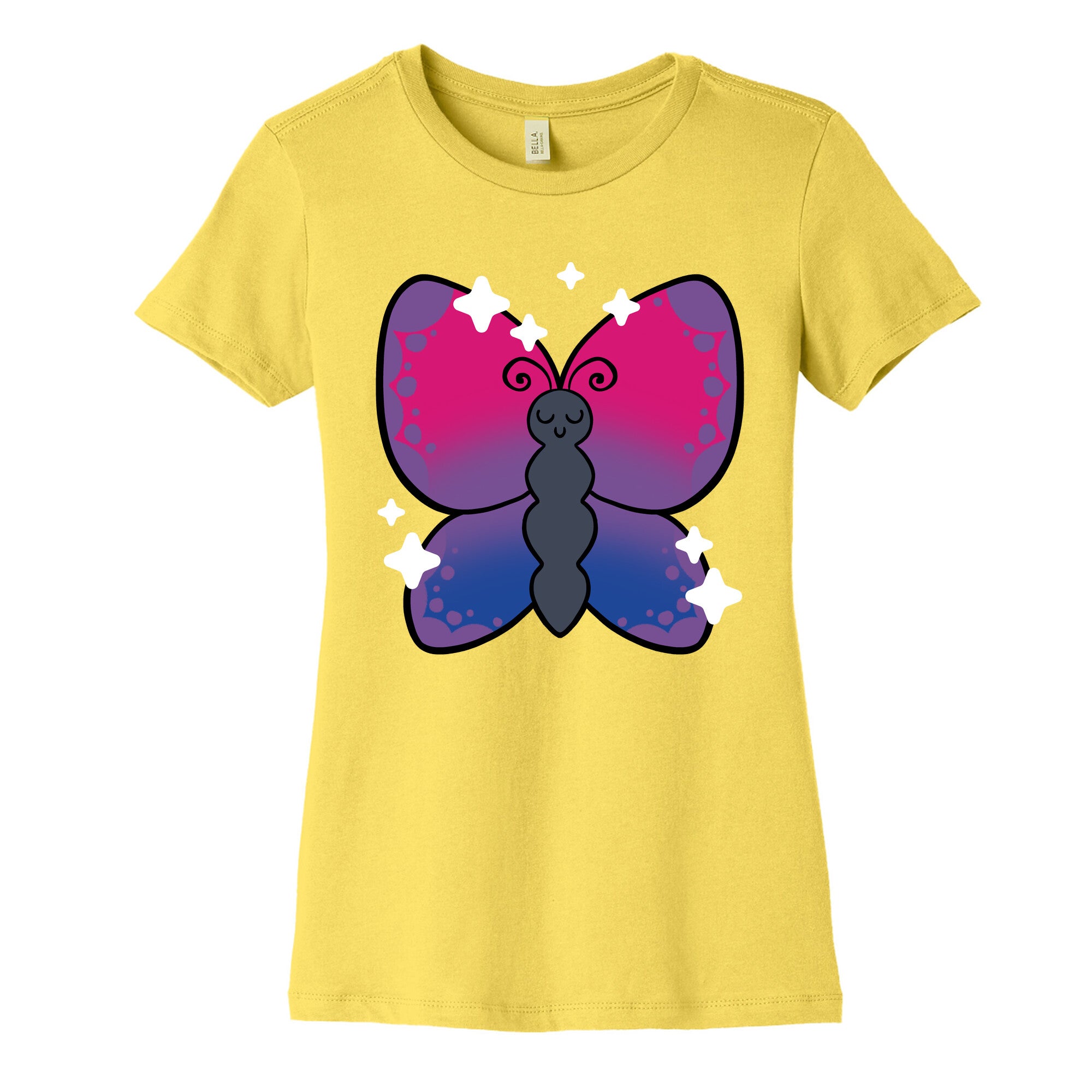 Bisexual Butterfly Women's Cotton Tee