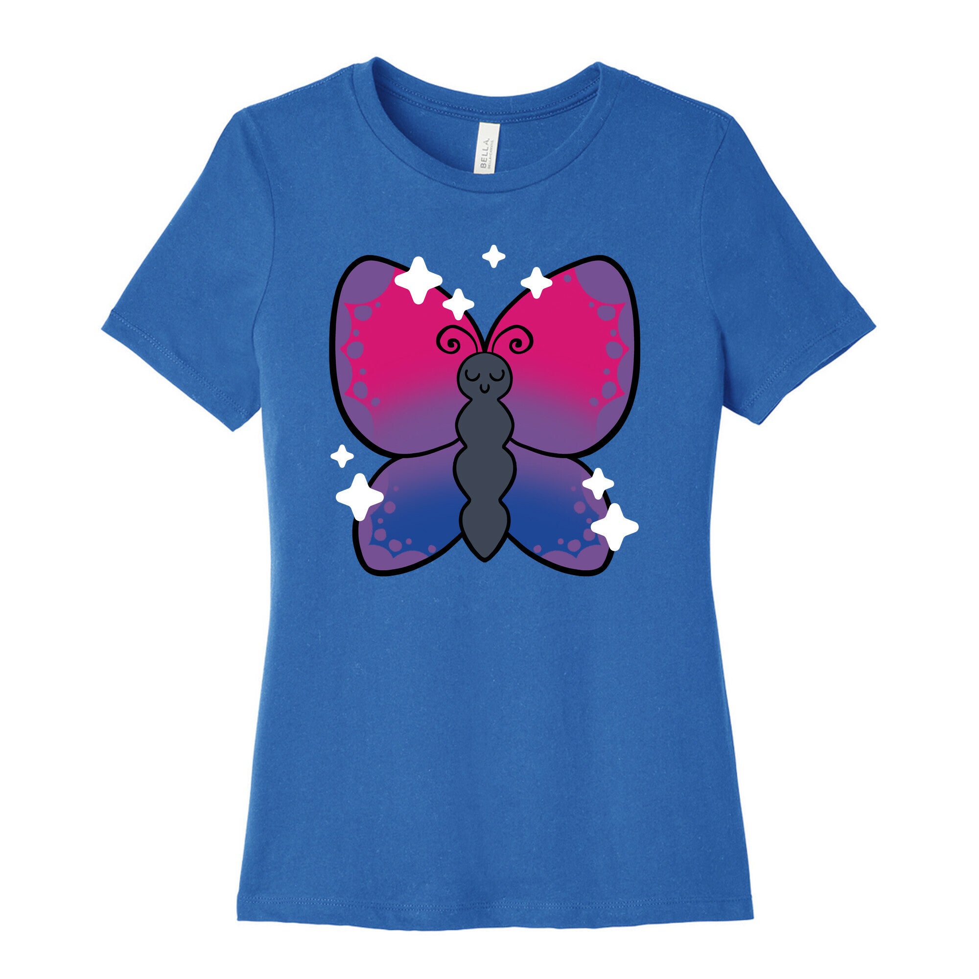 Bisexual Butterfly Women's Cotton Tee