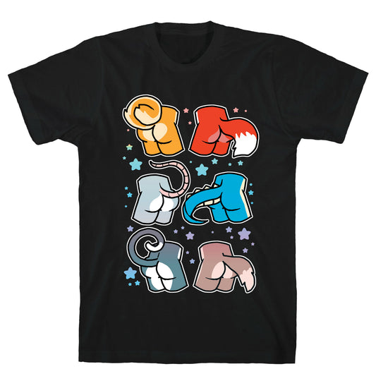 Assorted Furry Butts T-Shirt