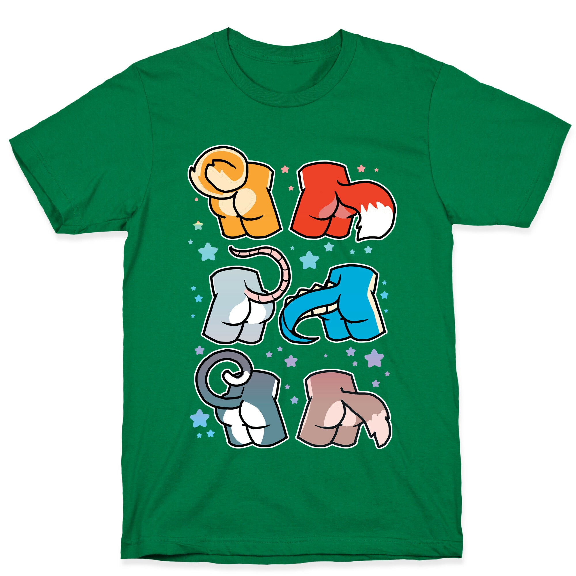 Assorted Furry Butts T-Shirt