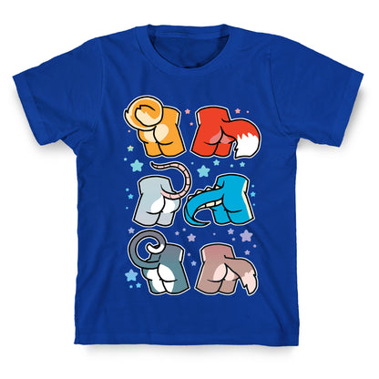 Assorted Furry Butts T-Shirt