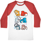 Assorted Furry Butts Baseball Tee