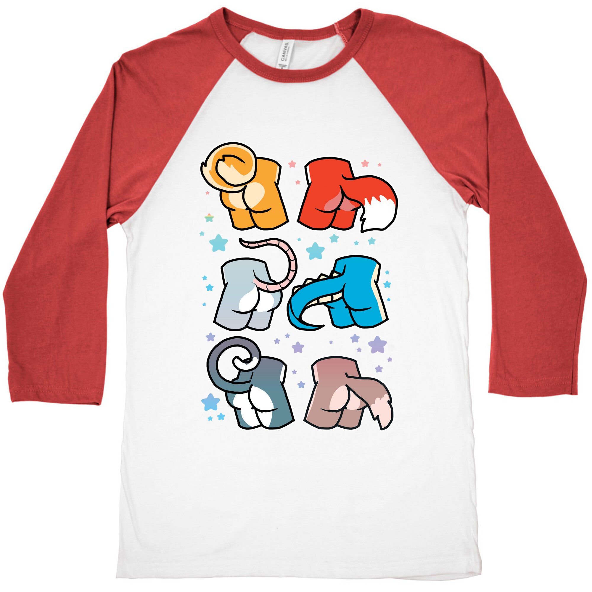 Assorted Furry Butts Baseball Tee