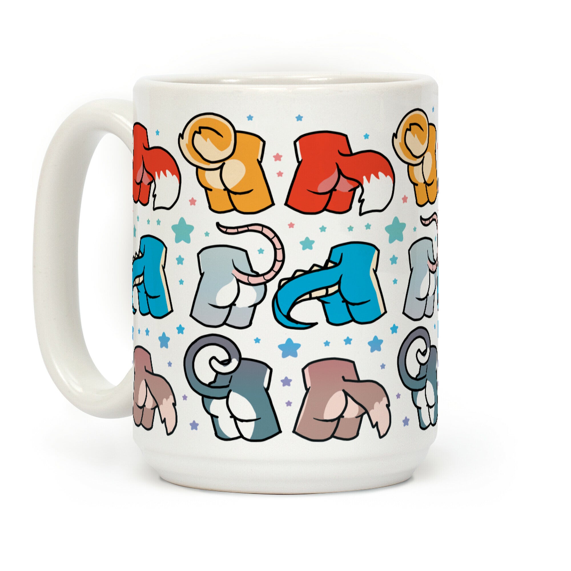 Assorted Furry Butts Coffee Mug