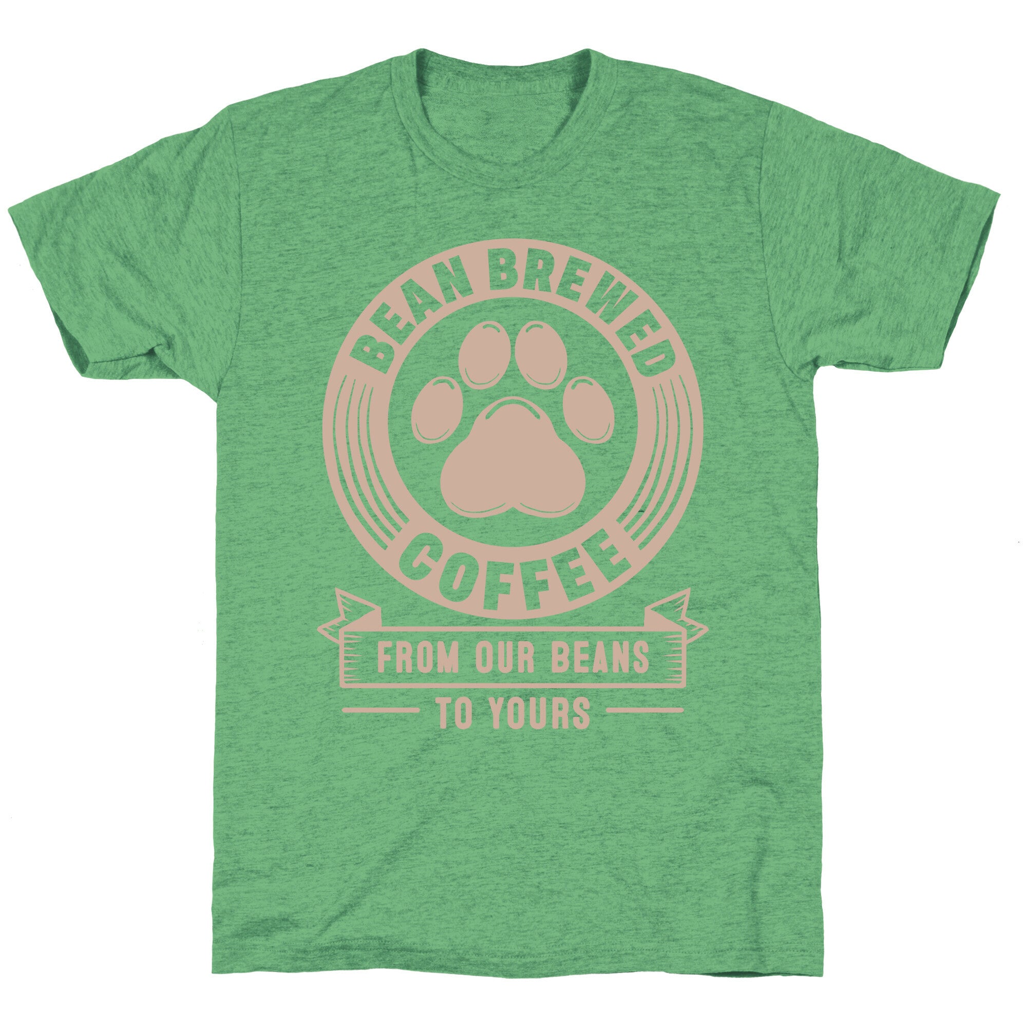 Bean Brewed Coffee Unisex Triblend Tee