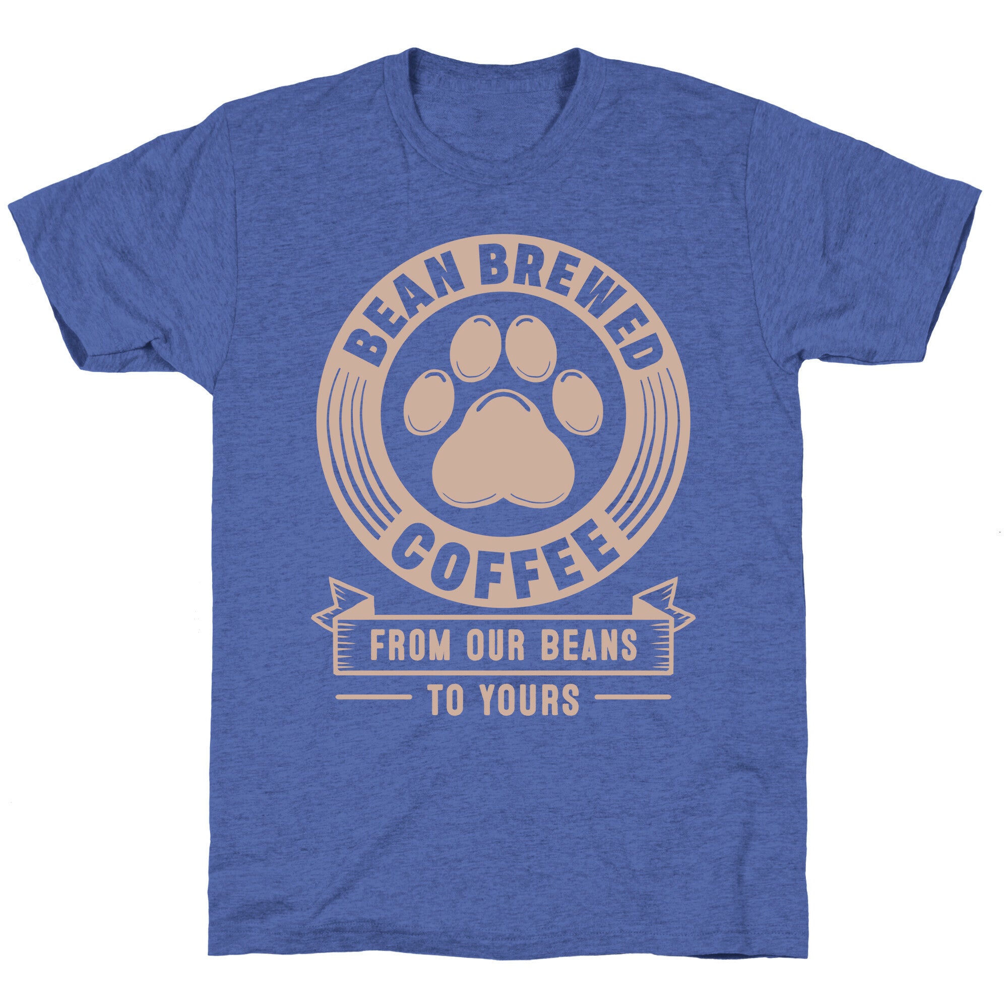 Bean Brewed Coffee Unisex Triblend Tee