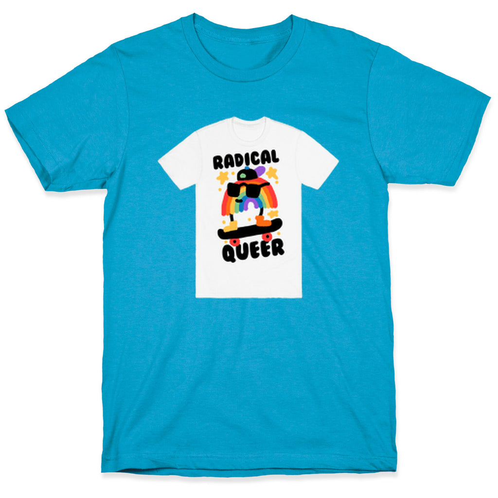 Radical Queer Rainbow Unisex Triblend Tee