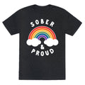 Sober And Proud Unisex Triblend Tee