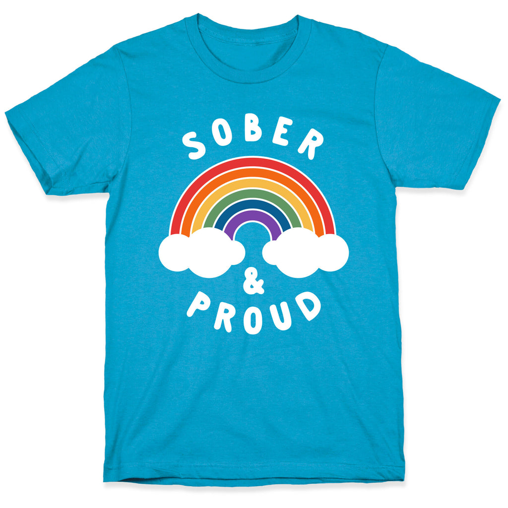 Sober And Proud Unisex Triblend Tee