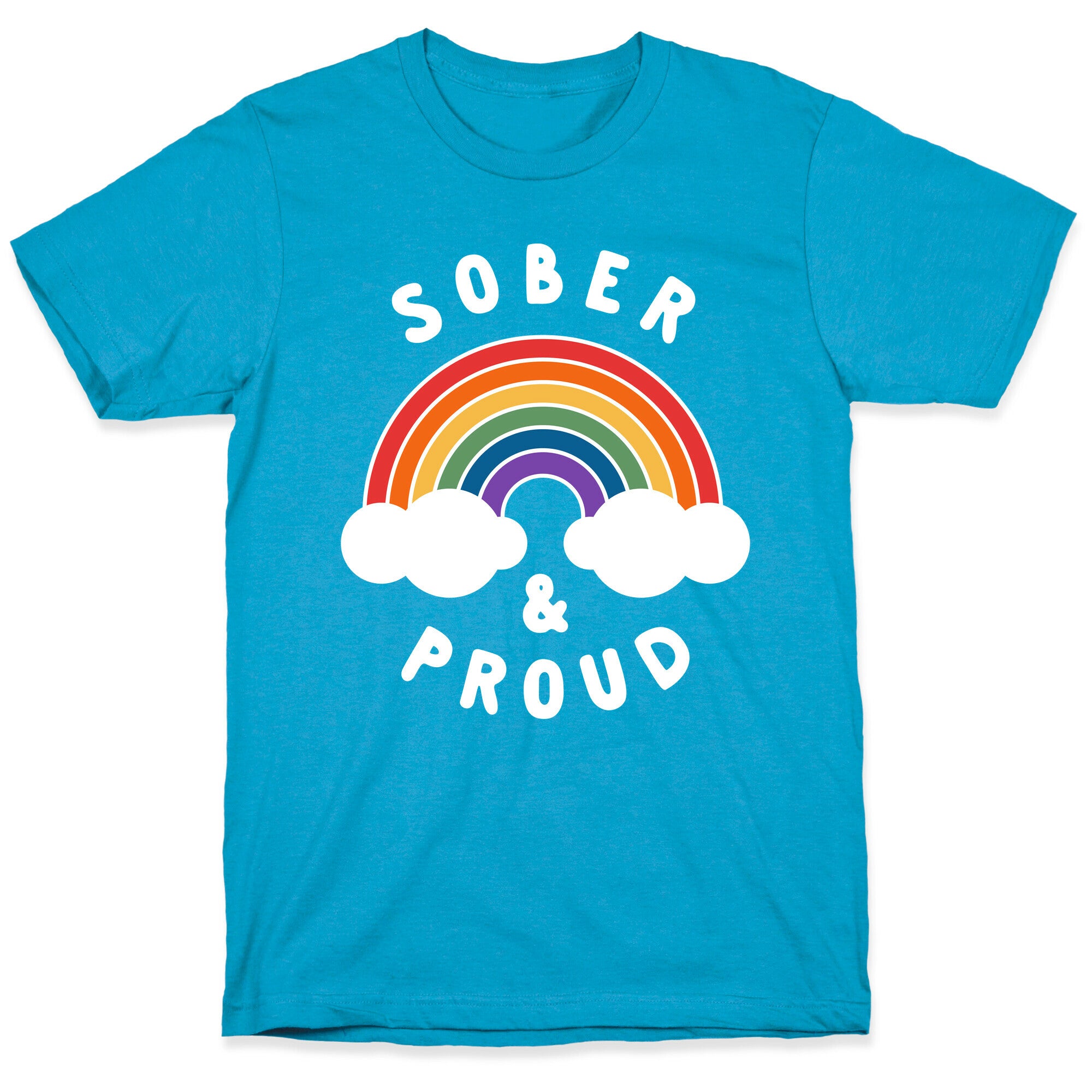 Sober And Proud Unisex Triblend Tee