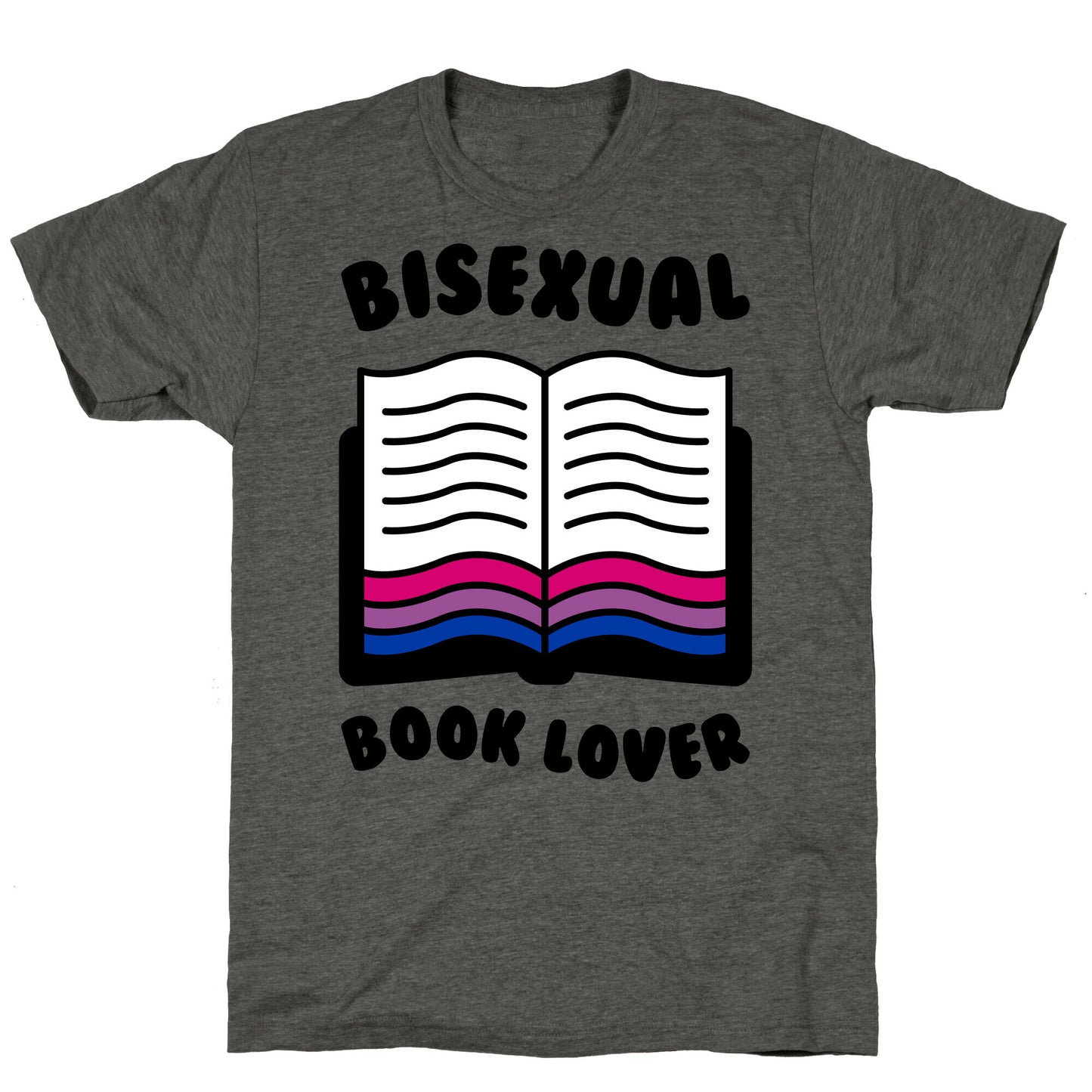 Bisexual Book Lover Unisex Triblend Tee