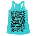 Reading Is Punk Book Racerback Tank