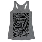 Reading Is Punk Book Racerback Tank