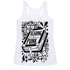 Reading Is Punk Book Racerback Tank