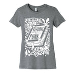 Reading Is Punk Book Women's Cotton Tee