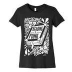 Reading Is Punk Book Women's Cotton Tee