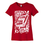 Reading Is Punk Book Women's Cotton Tee