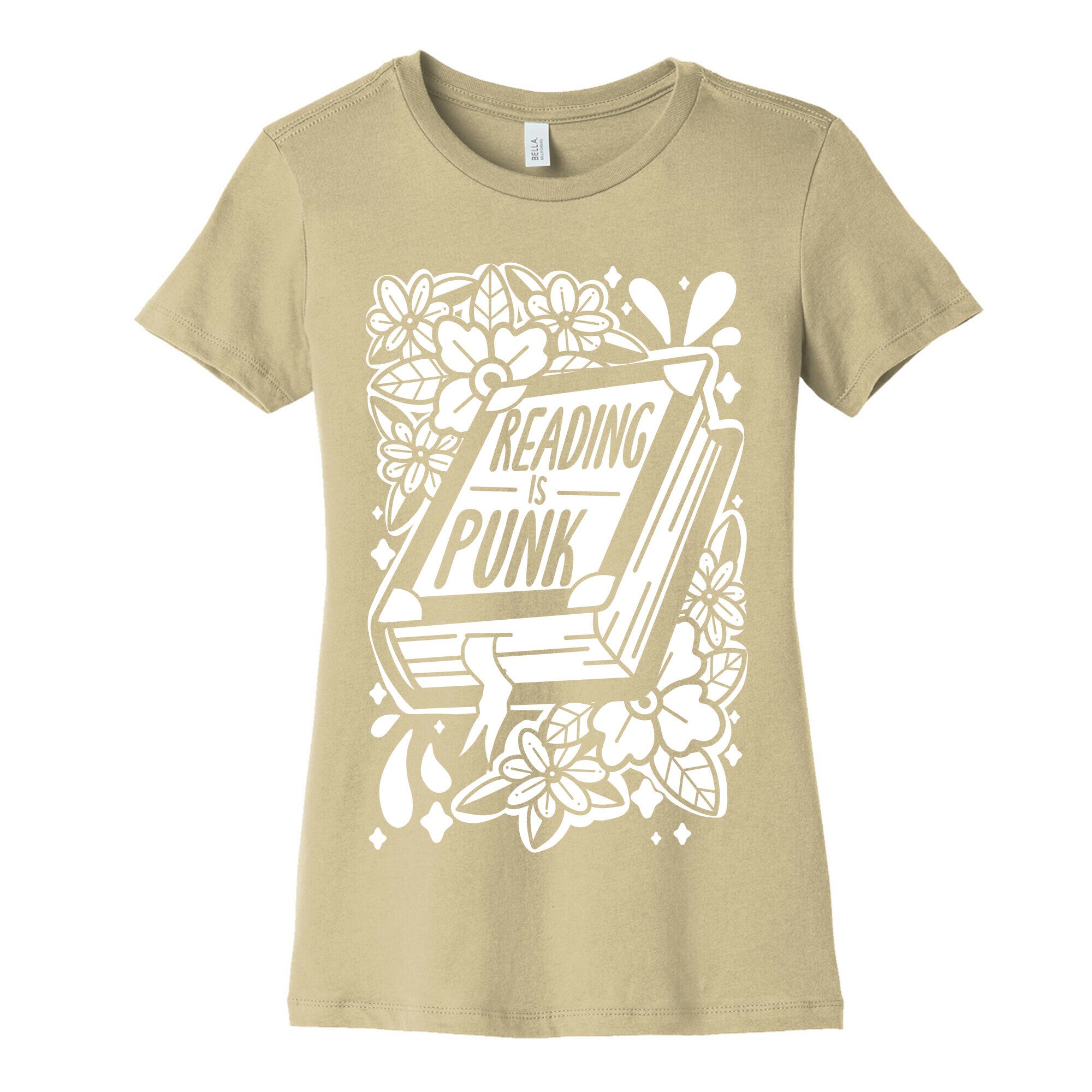 Reading Is Punk Book Women's Cotton Tee