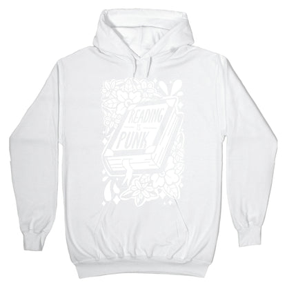 Reading Is Punk Book Hoodie