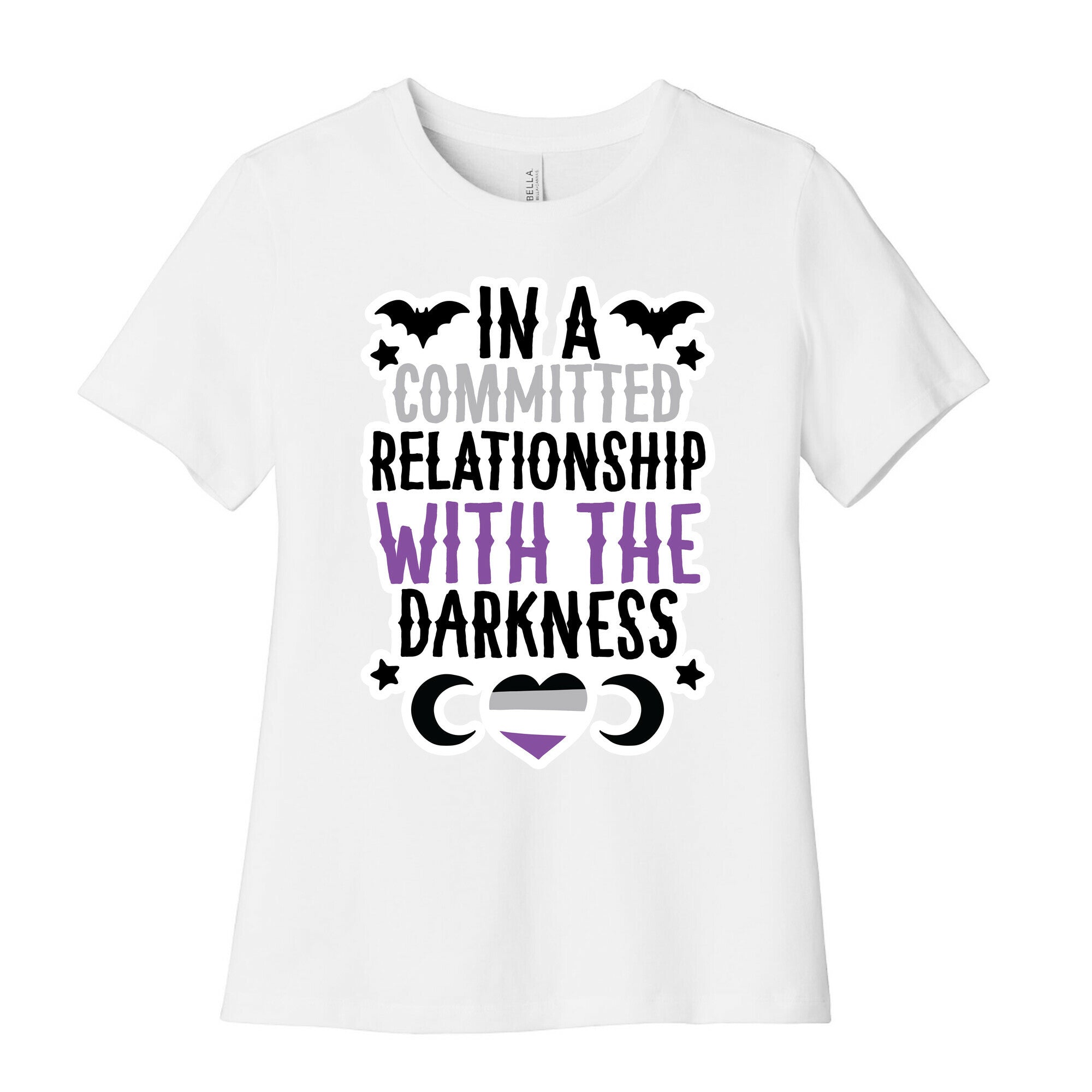 In A Committed Relationship with the Darkness Women's Cotton Tee