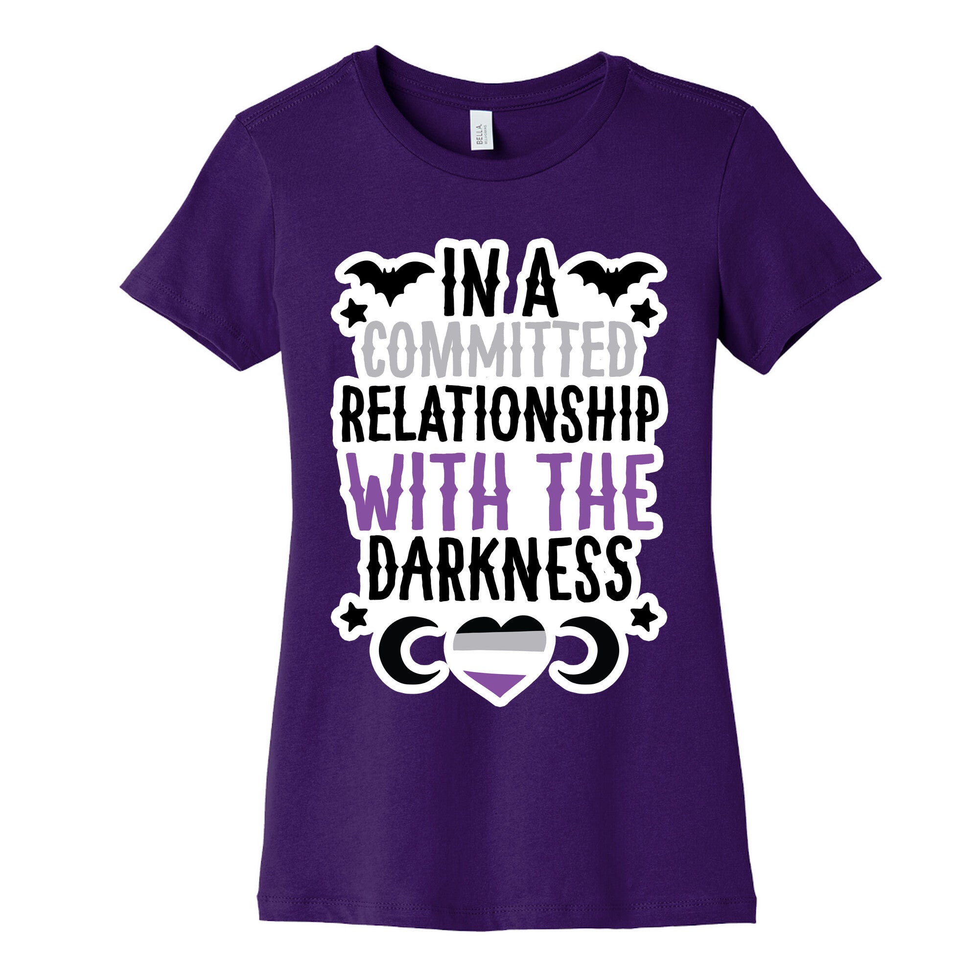 In A Committed Relationship with the Darkness Women's Cotton Tee