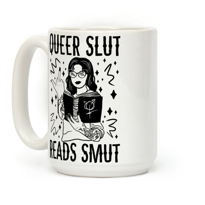 Queer Slut Reads Smut Coffee Mug
