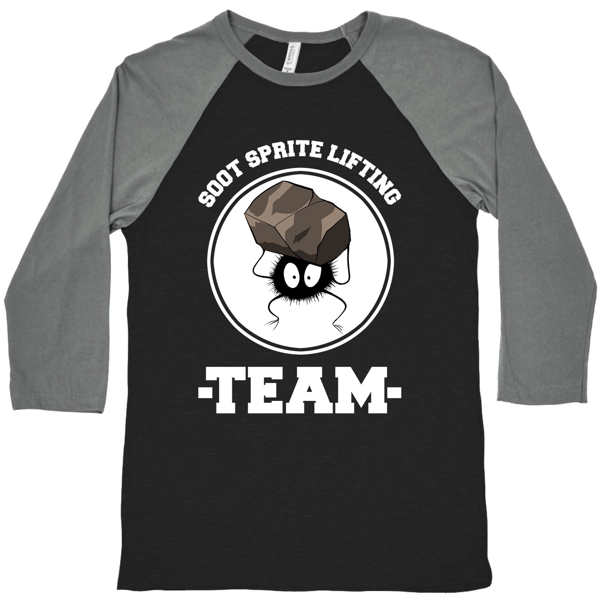 Soot Sprite Lifting Team Baseball Tee