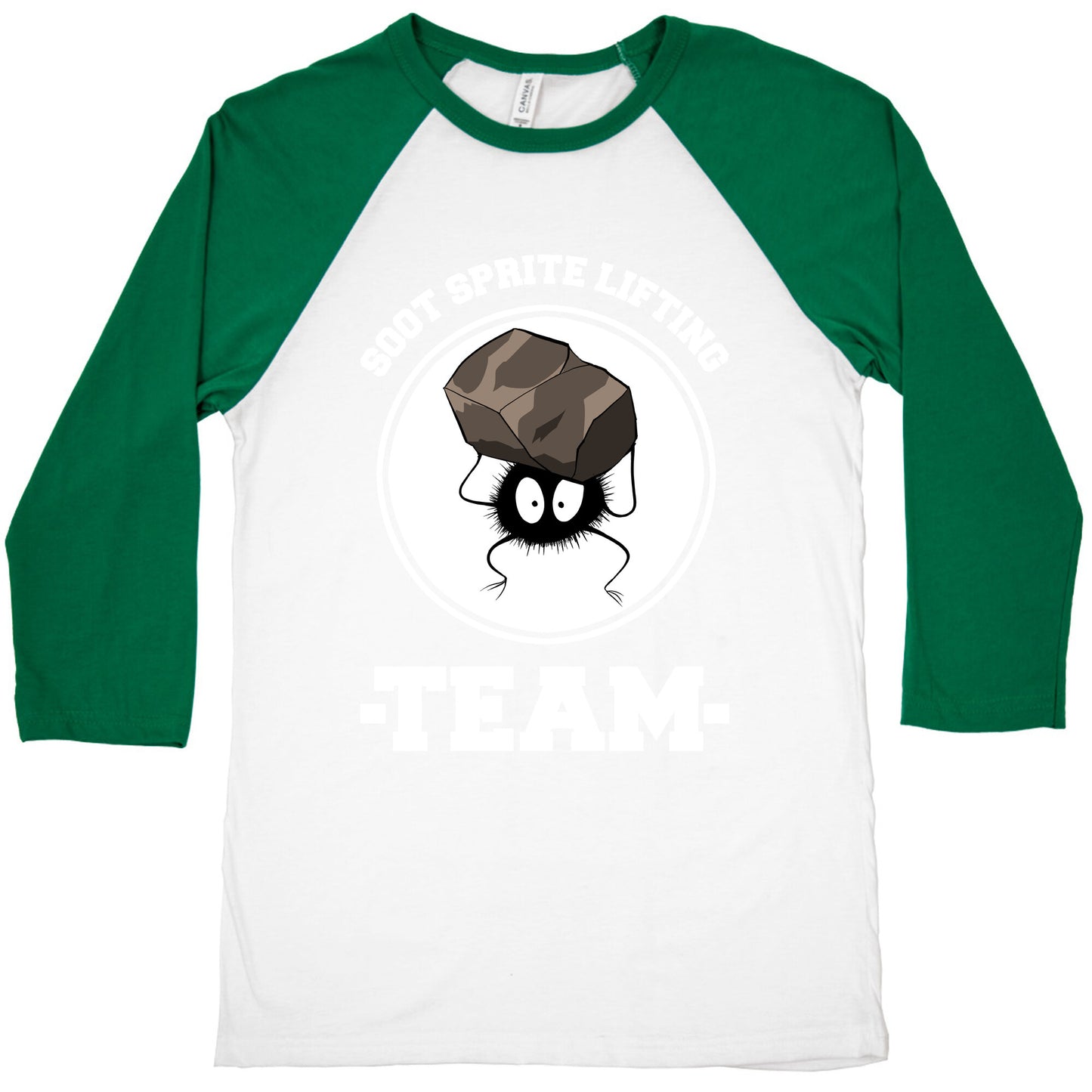 Soot Sprite Lifting Team Baseball Tee