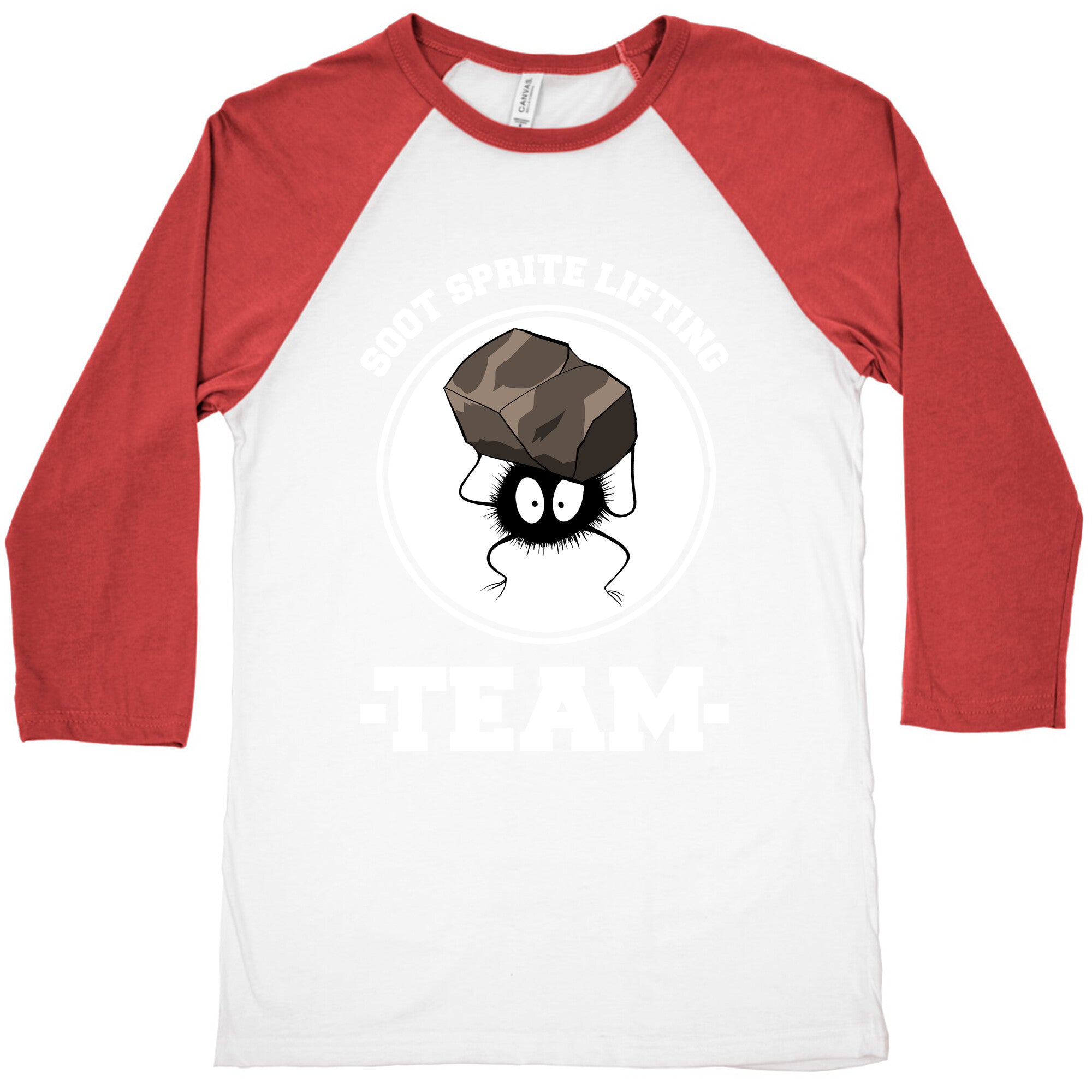 Soot Sprite Lifting Team Baseball Tee