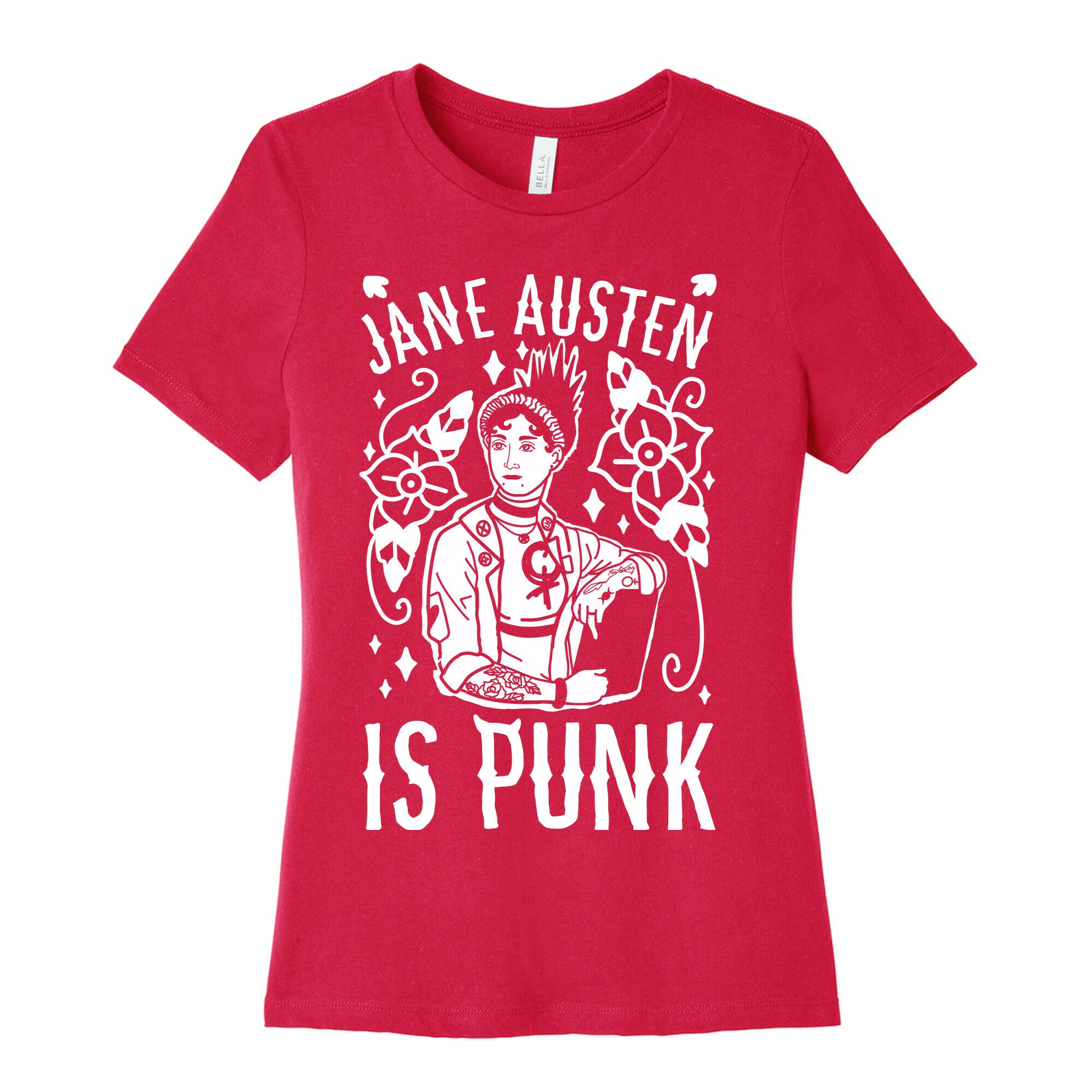Jane Austen Is Punk Women's Cotton Tee