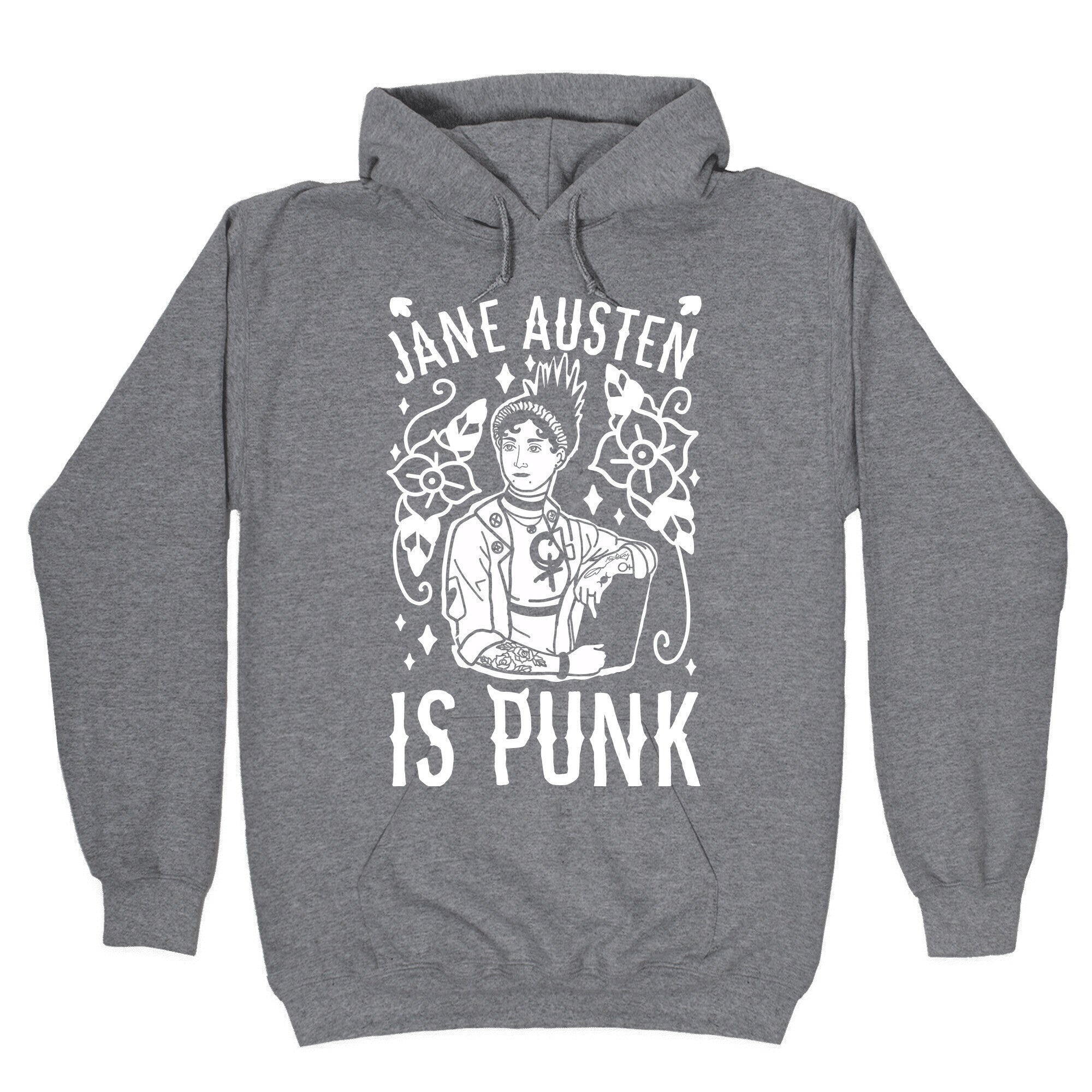 Jane Austen Is Punk Hoodie