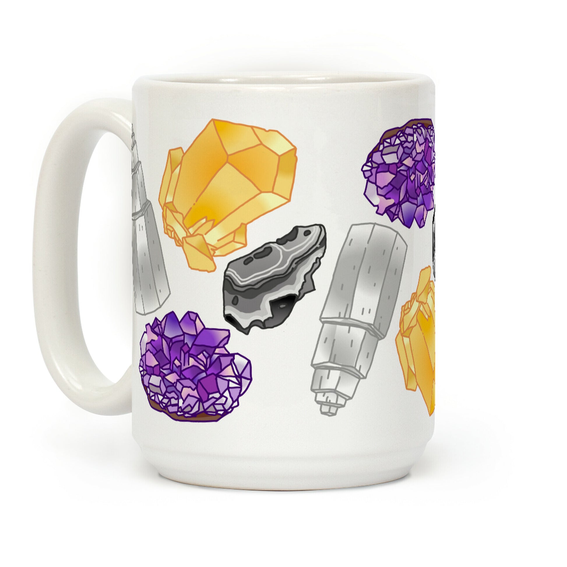 Enby Crystals Coffee Mug