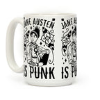 Jane Austen Is Punk Coffee Mug
