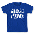 Bibliopunk Text T-Shirt