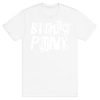 Bibliopunk Text T-Shirt