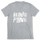 Bibliopunk Text V-Neck