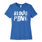 Bibliopunk Text Women's Cotton Tee