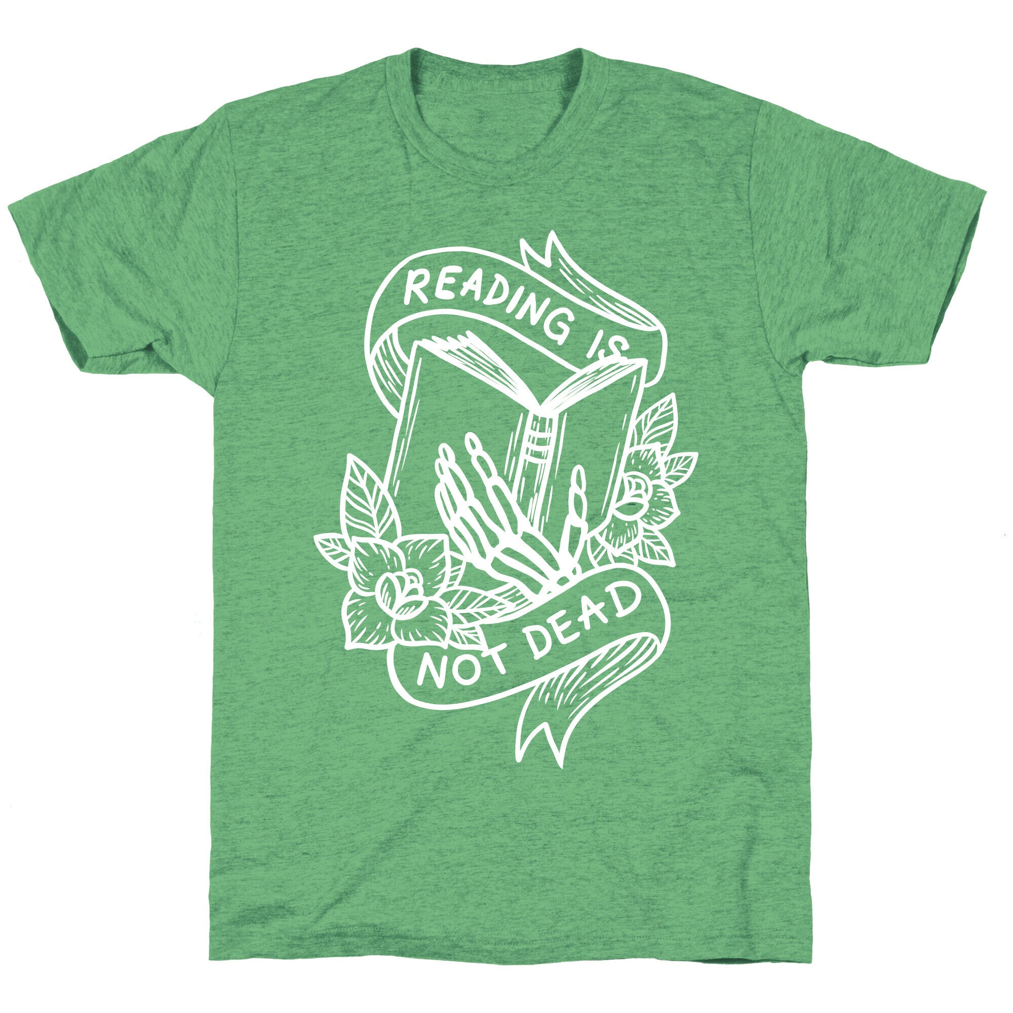 Reading Is Not Dead Unisex Triblend Tee