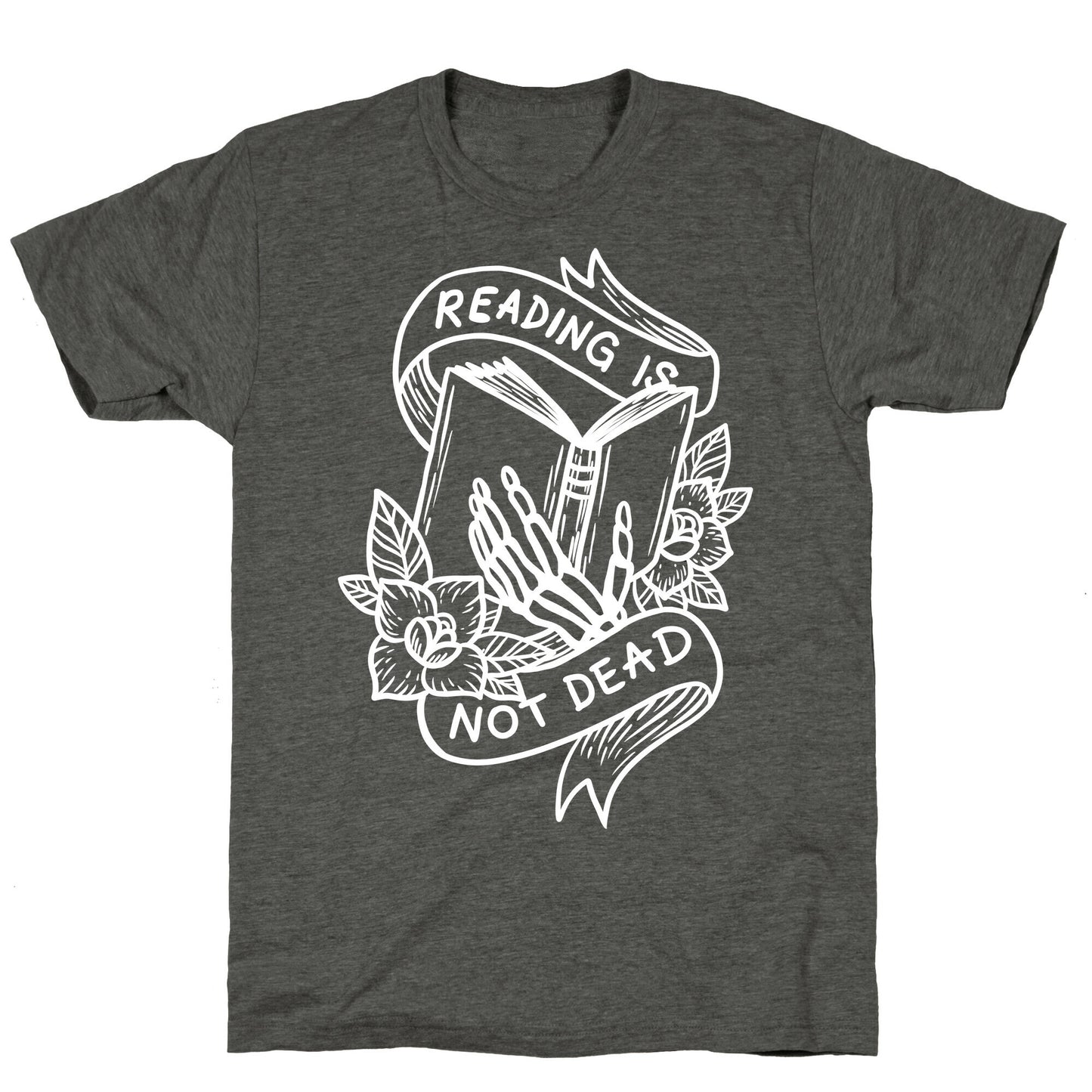 Reading Is Not Dead Unisex Triblend Tee