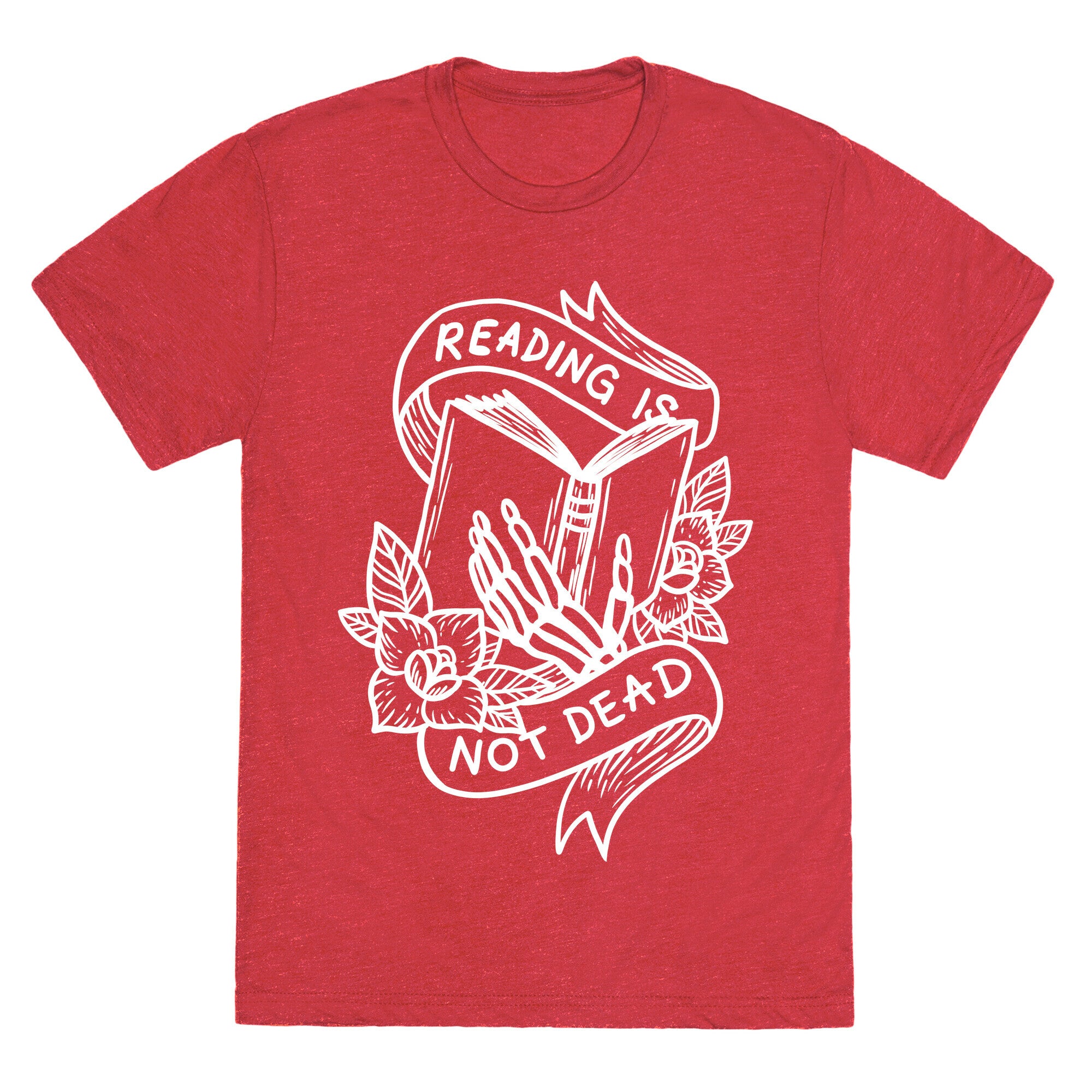 Reading Is Not Dead Unisex Triblend Tee