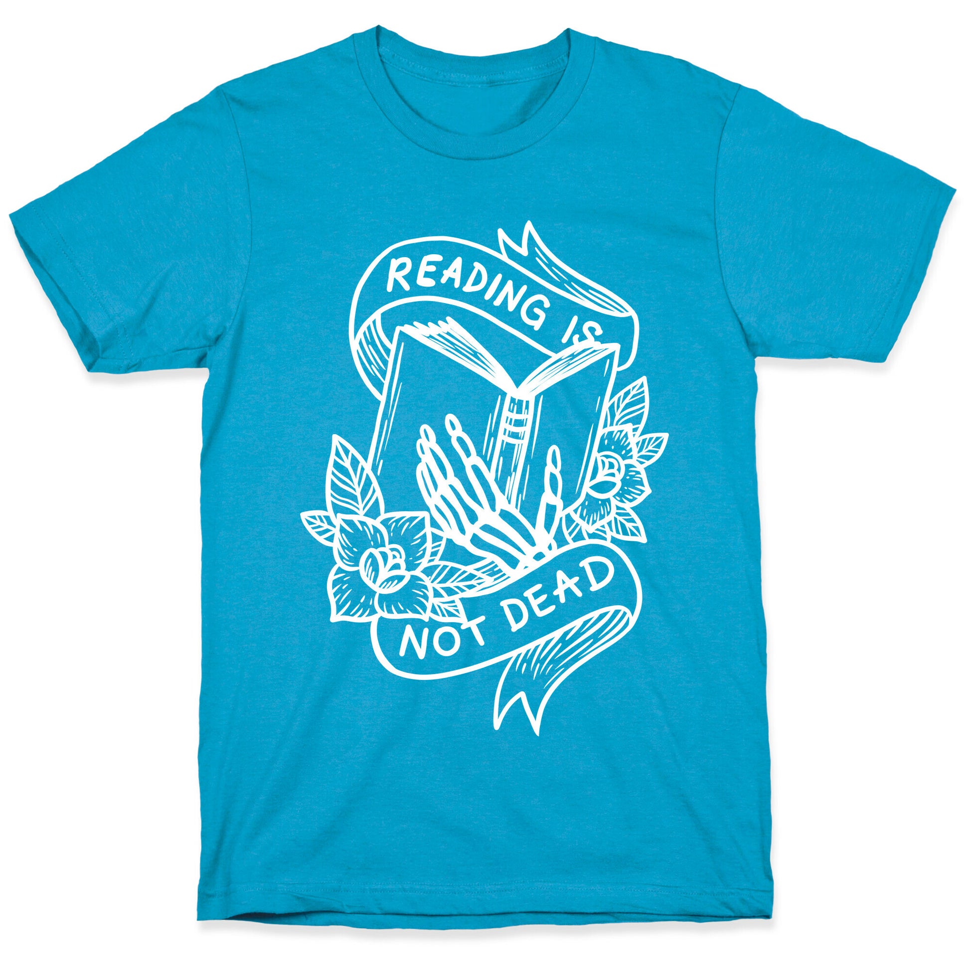 Reading Is Not Dead Unisex Triblend Tee
