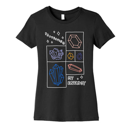 Protecting My Energy Crystals Women's Cotton Tee