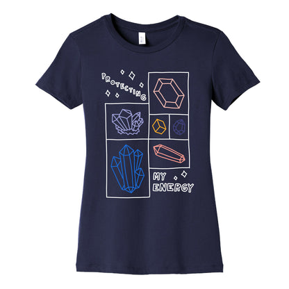 Protecting My Energy Crystals Women's Cotton Tee