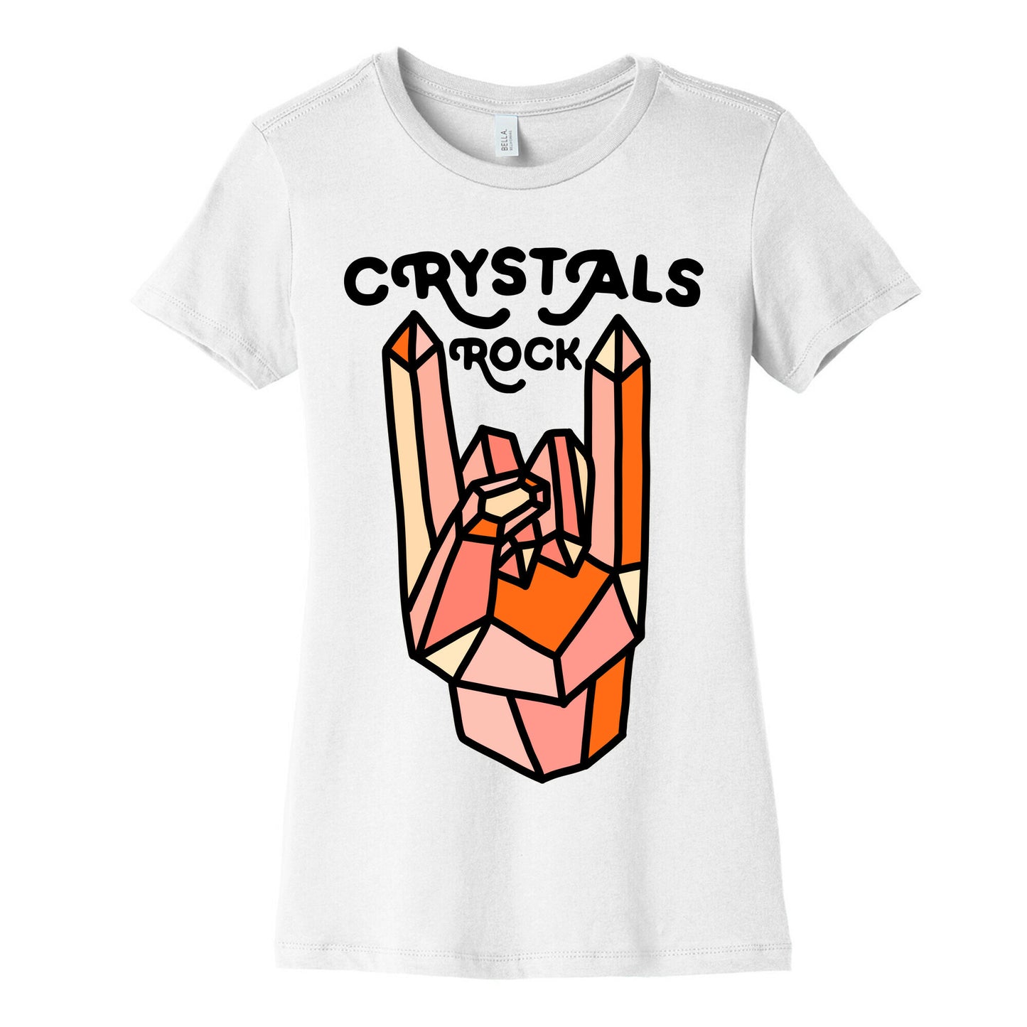 Crystals Rock Women's Cotton Tee